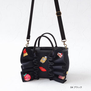 【SOLD OUT】MINI ネイプルズ ラッフルミニ2ウェイモチーフ刺繍クロスボディ TT288EM-MINI