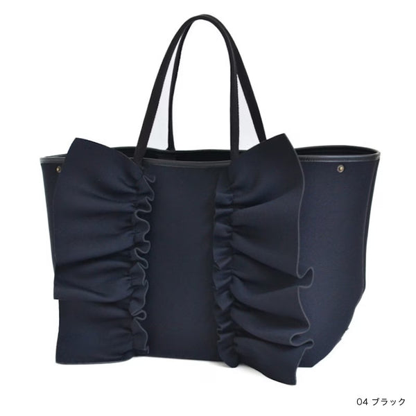 【一部予約】L ネイプルズ ラッフルトートバッグ-Lサイズ- TT-288-L