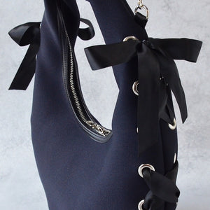 【SALE 40%OFF】S ネイプルズ アイレットリボン2ウェイエッグホーボーバッグ SH-992