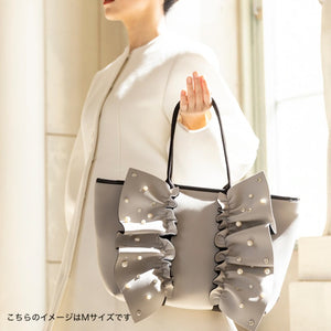 L ネイプルズラッフルトート ビジューミックス Lサイズ - TT-288BCMIX-L