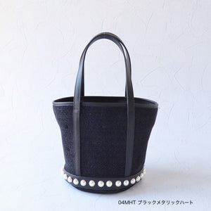 ネイプルズ パールバケットトート-Mサイズ：ロングハンドル- TT-373-M