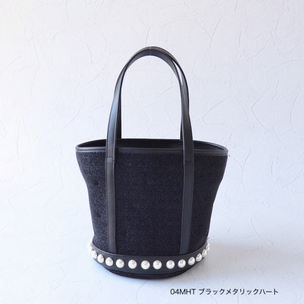 ネイプルズ パールバケットトート-Mサイズ：ロングハンドル- TT-373-M