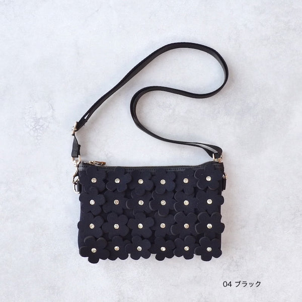 ネイプルズ フラワー ポシェットウォレット PO-475FL
