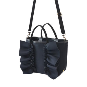 【SOLD OUT】S ネイプルズ ラッフル2ウェイモチーフ刺繍トート-CBSサイズ- TT288EM-CBS