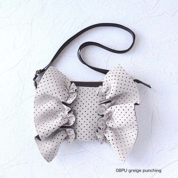 【予約】ネイプルズラッフルポシェットウォレットパンチング PO-477PU