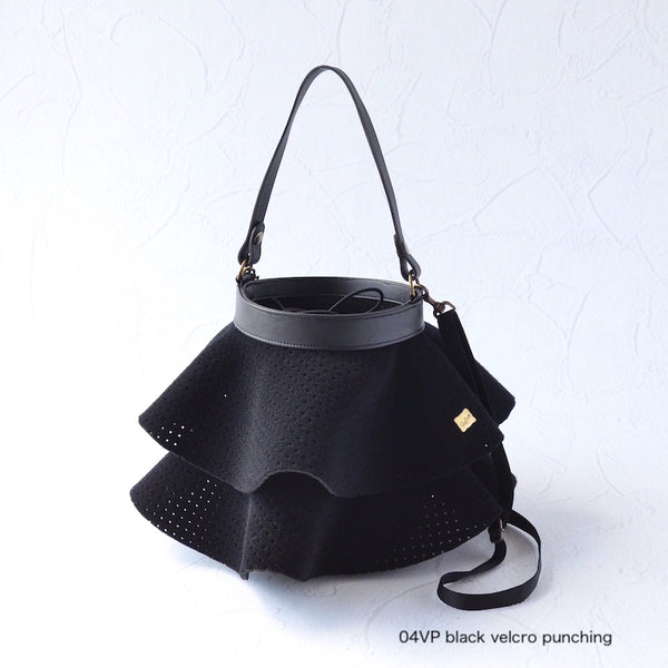 【予約】ティアードネイプルズショルダー ベルクロパンチング SH-943PU