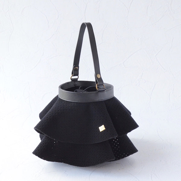 【予約】ティアードネイプルズショルダー ベルクロパンチング SH-943PU
