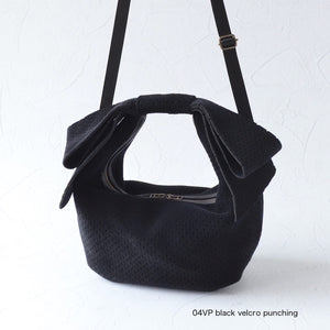 【予約】エッグリボンショルダーバッグ ベルクロパンチング SH-978PU