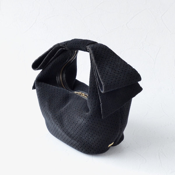 【予約】エッグリボンショルダーバッグ ベルクロパンチング SH-978PU