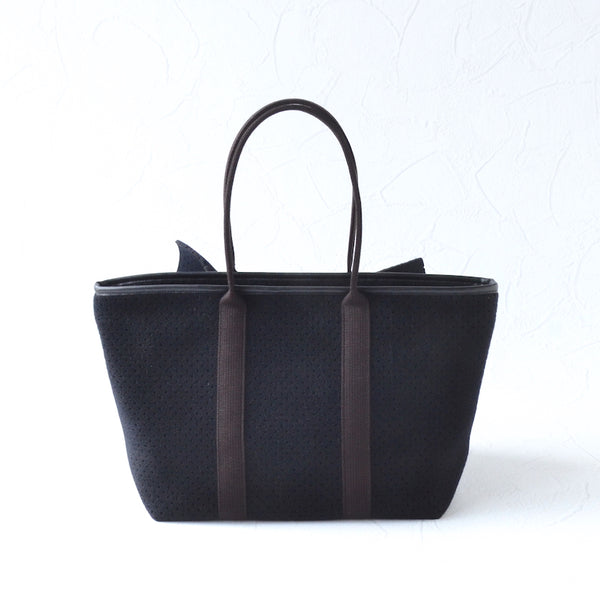 【予約】M ネイプルズラッフルトート-midiumサイズファスナー- パンチング TT-288PU-MBSF