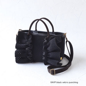 【予約】ネイプルズラッフルミニ2ウェイクロスボディ パンチング TT-288PU-MINI
