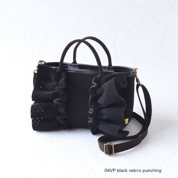 【予約】ネイプルズラッフルミニ2ウェイクロスボディ パンチング TT-288PU-MINI