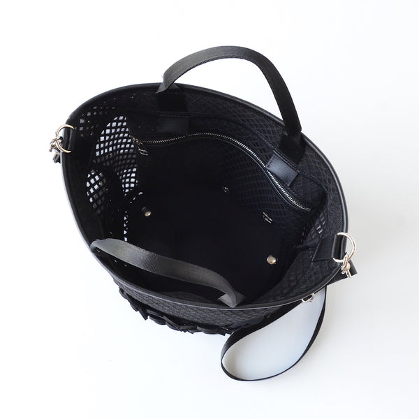 エアーメッシュフラワー 2ウェイトート TT-373FL-CBM