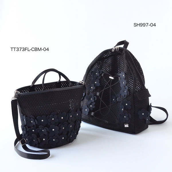 エアーメッシュフラワー 2ウェイトート TT-373FL-CBM