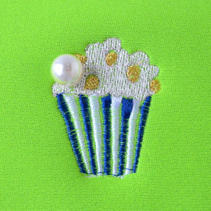 【一部予約】ネイプルズ モチーフ刺繍ポーチ -Sサイズ- PO-155EM-S