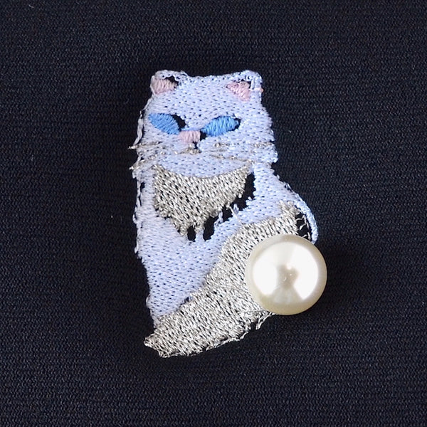 【一部予約】ネイプルズ モチーフ刺繍ポーチ Lサイズ PO-155EM-L