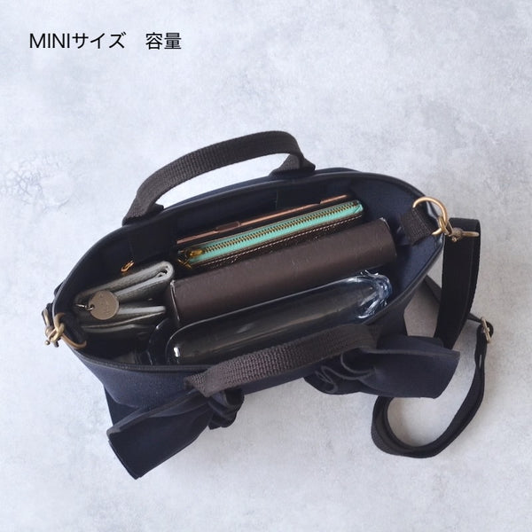 【予約】アニマルモチーフ刺繍 ネイプルズ ラッフルミニ2ウェイクロスボディ TT-288AE-MINI