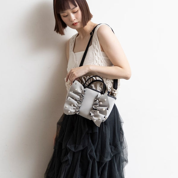 【一部予約】MINI ネイプルズラッフルトート ビジューミックス-MINIサイズ- TT288BCMIX-MINI