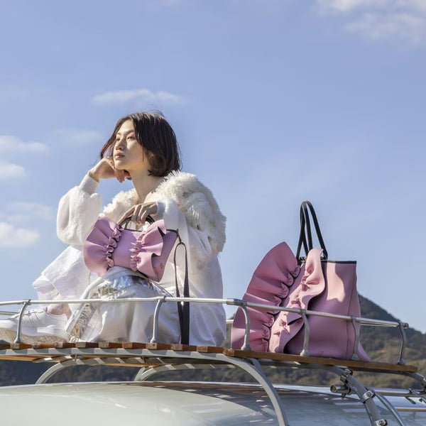 TR ネイプルズ ラッフルトート -トラベルサイズ- TT-288-TRC