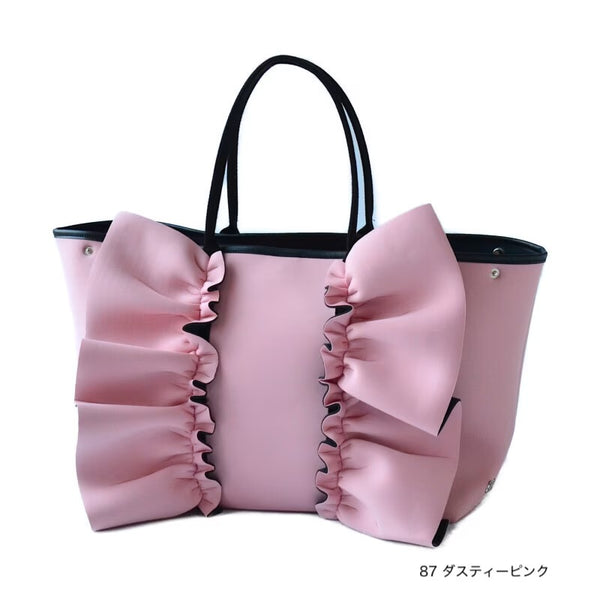 【一部予約】L ネイプルズ ラッフルトートバッグ-Lサイズ- TT-288-L