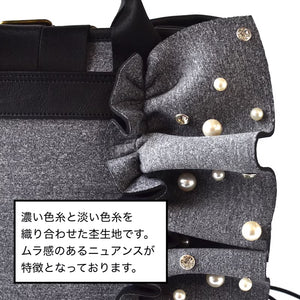 ネイプルズラッフル2ウェイバックパックビジューエディション SH-929RF-BC,CR,BAP