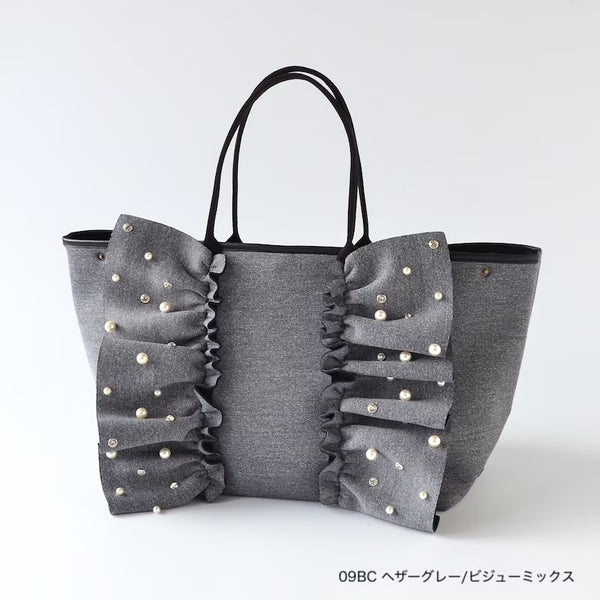 L ネイプルズラッフルトート ビジューミックス Lサイズ - TT-288BCMIX-L