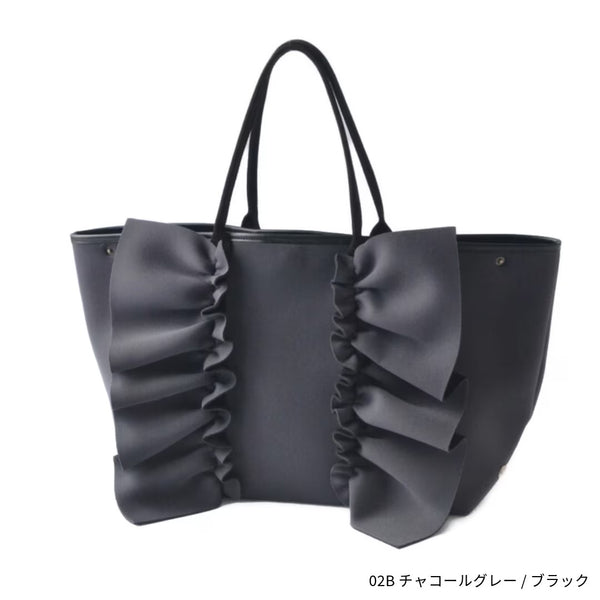 【一部予約】L ネイプルズ ラッフルトートバッグ-Lサイズ- TT-288-L