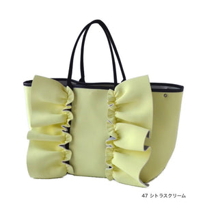 【一部予約】L ネイプルズ ラッフルトートバッグ-Lサイズ- TT-288-L