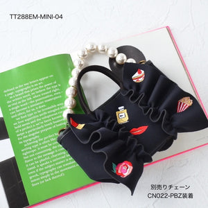 【SOLD OUT】MINI ネイプルズ ラッフルミニ2ウェイモチーフ刺繍クロスボディ TT288EM-MINI