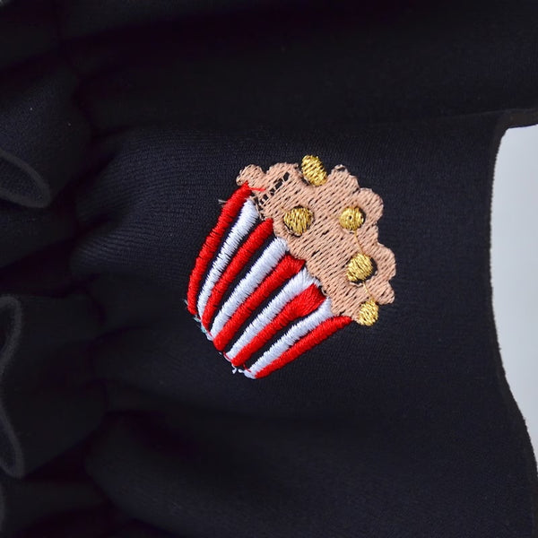 【SOLD OUT】S ネイプルズ ラッフル2ウェイモチーフ刺繍トート-CBSサイズ- TT288EM-CBS