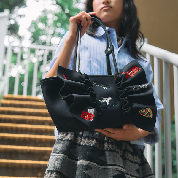 ネイプルズラッフルトートSBSF ボンボヤージュ- TT-288BV-SBSF