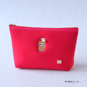 【一部予約】ネイプルズ モチーフ刺繍ポーチ Lサイズ PO-155EM-L