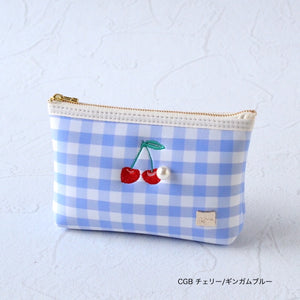 【一部予約】ネイプルズ モチーフ刺繍ポーチ -Sサイズ- PO-155EM-S