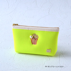【一部予約】ネイプルズ モチーフ刺繍ポーチ -Sサイズ- PO-155EM-S